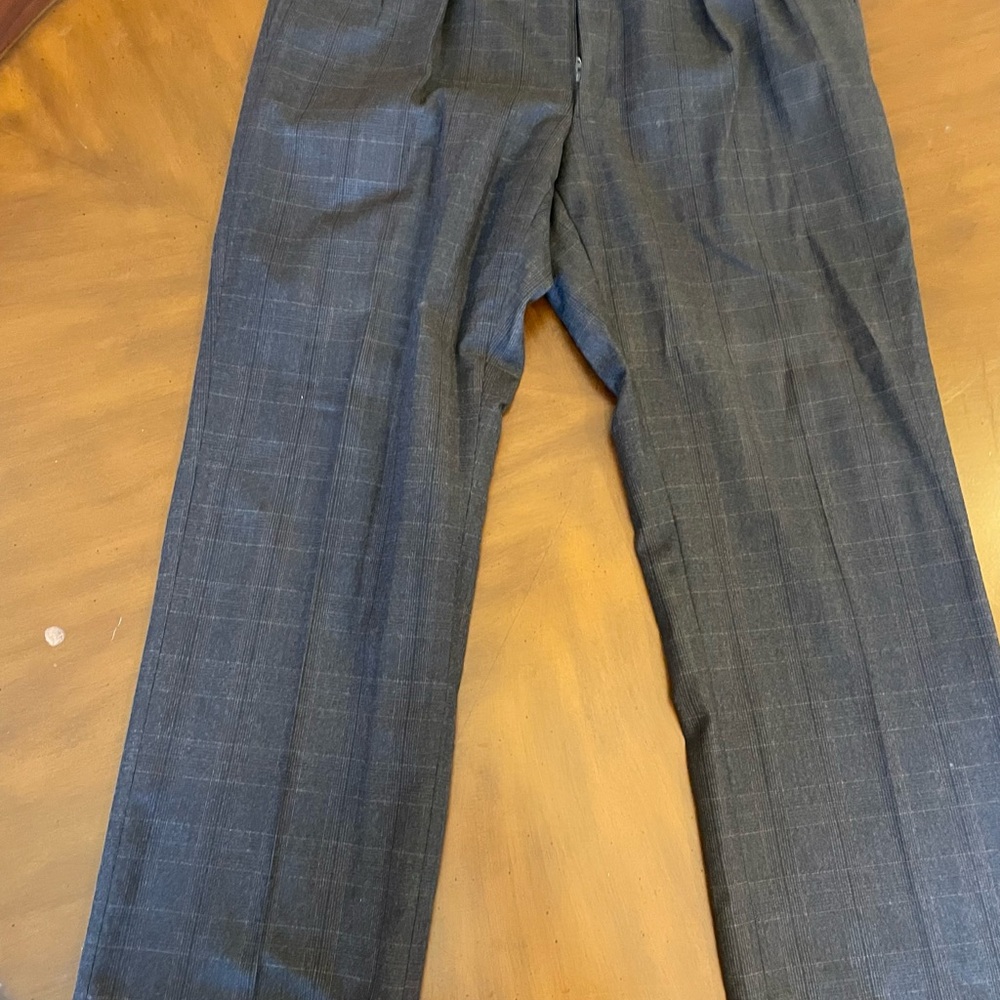 Ralph Lauren Charcoal Windowpane Suit - Picture 5 of 6